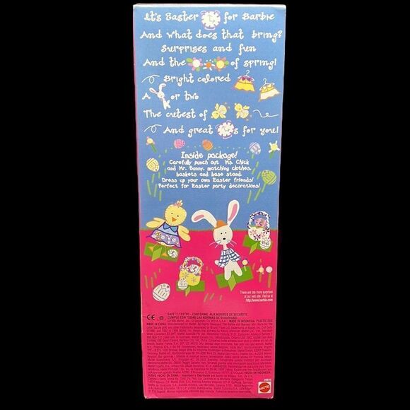 Barbie Doll Easter Surprise Mattel 1998 Special Edition 20542 Spring Vintage - Picture 7 of 13
